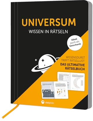 Universum I Wissen in Rätseln: Rätselbuch für Erwachsene. Das perfekte Geschenk für Hobby-Astronomen und Rätsel-Freunde