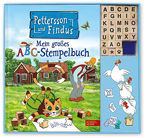 Pettersson und Findus: Mein großes ABC-Stempelbuch