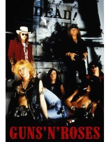 Guns n Roses Axel Rose Slash Music Paper Poster Measures 36 x 24 inches (91.5 x 61 cm)
