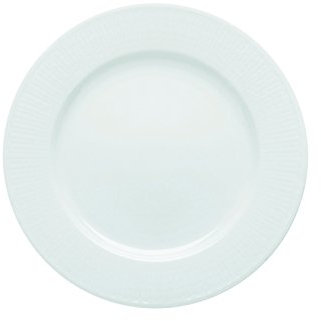 Rörstrand Teller aus der Swedish Grace Kollektion, aus Porzellan hergestellt, Farbe: weiß, spülmaschinenfest, Durchmesser: 21 cm, 1011836