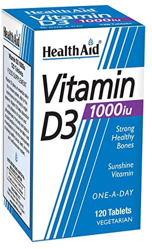 HealthAid Vitamin D3 1000iu Tablet Pack of 120