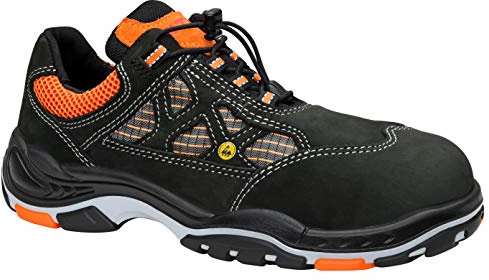 Sicherheitsschuhe ELTEN SUNNY ESD S1, Herren, sportlich, leicht, schwarz, Stahlkappe