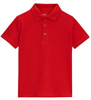 NEXT Jungen Poloshirts 2Er Pack (3 Bis 16 Jahre) Rot 8 Jahre