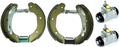 BREMBO Bremsbackensatz K23057 | Kompatibel mit: CITROËN JUMPER I Bus, JUMPER I Bus, JUMPER I Kasten, JUMPER I Kasten, JUMPER I Pritsche/Fahrgestell
