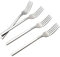 Morcte Lot de 12 Fourchettes de Table Inox, Fourchette en Acier Inoxydable