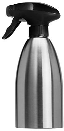 Hihey 500ml Edelstahl Sprühflasche Luftdrucksprüher für Indoor Hauspflanzen Speiseöl Flasche Gewürzflasche
