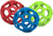 JW Pet HOLEE Roller Ball Hund Kauen springendes Spielzeug KLEIN 8,9cm-3 Stücke