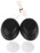 aqxreight Haut-Parleur de Voiture Audio, 10W Mini Haut-Parleur de Voiture Audio Haut-Parleur Rond Autocollant Haut-Parleur Automobile avec Colle(Noir)
