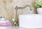 Huin Rubinetti da cucina Miscelatore monocomando per lavabo lavabo monocomando in ottone caldo girevole in ottone caldo e rubinetto cromato