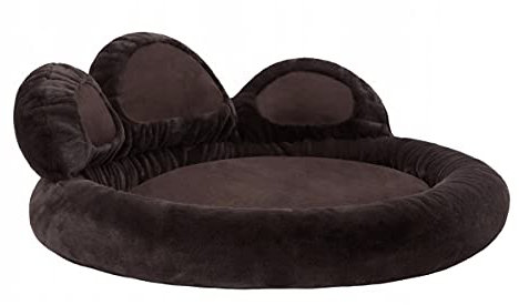 millybo  Pfote Matratze Hundekissen Kissen Hundebett Ruheplatz (XXL, Braun)