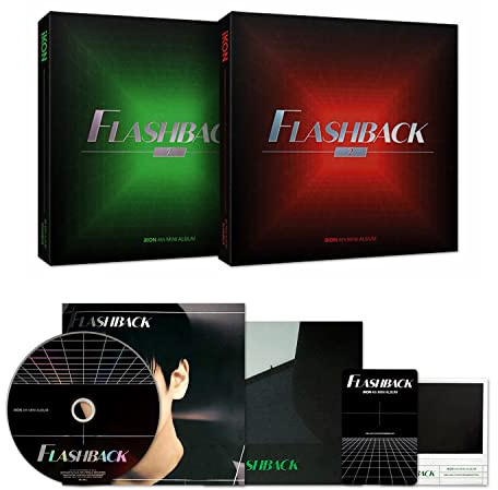 iKON - 4th Mini Album [FLASHBACK] (DIGIPACK ver./Random) Booklet + CD + Folded Poster + Polaroid + Selfie Photocard