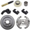 ECSiNG 8-teilig Kettensägen Ersatzteile Set 325 7T Kupplungstrommel Kit 578097901 503931801 537110503 Kompatibel mit Husqvarna 340 345 350
