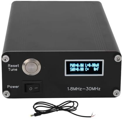 ATU-100 EXT Antenna Tuner for Ham Radio, GOOZEEZOO V3.2 1.8-55MHz Automatic Antenna Tuner by N7DDC 7x7,100W Open Source