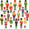Christmas Nutcracker Cupcake Toppers Nutcrackers Party Ornaments Christmas Holiday Party Decoration 36Pcs King and Soldier Cupcake Picks Christmas for Xmas Nutcrackers Holiday Party Supplies