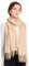 ELF KUCKUCK Schal Damen Winter Baumwolle Winterschal Pashmina, Geschenke für Frauen Freundin Mama, Hell Beige