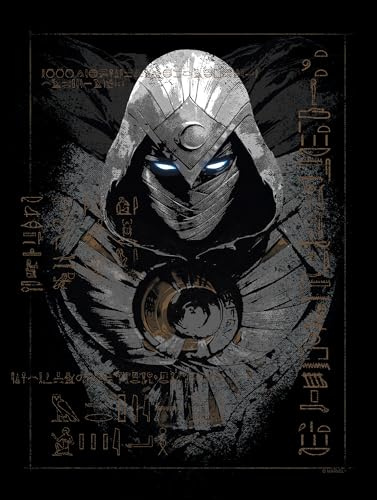 Komar Wandbild - Moon Knight Darkness Ahead - Größe 30 x 40 cm - Ohne Rahmen - Poster, Kunstdruck, Kinderzimmer, Wanddekoration