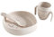 Skandino Kinder Geschirrset (Teller, Becher, Löffel) aus Biomaterialien, ergonomisch, nachhaltig, BPA-frei, ohne Melamin, spülmaschinen- und mikrowellengeeignet (Elefant)