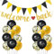 Welcome Back Girlande, Welcome Back Dekoration, Gold Willkommen Zurück Banner, Welcome Back Ballon Party Festival, Willkommen Zurück Girlande Klassenzimmer Schule Saison Familie Partei Dekoration