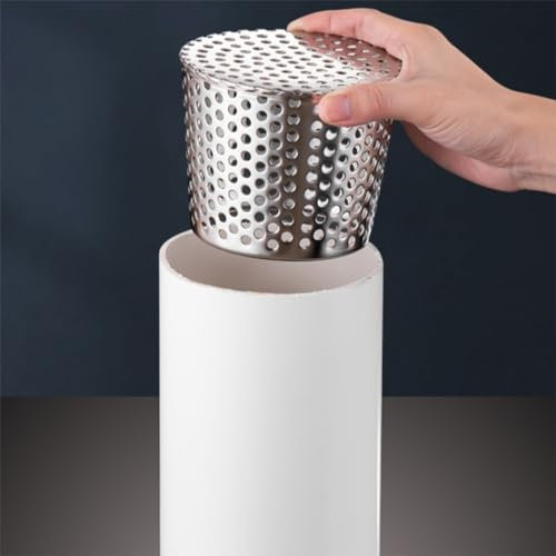 Drenaje de piso, Rejilla Sumidero, Cubierta de Drenaje de Acero Inoxidable Antibloqueo para Drenaje al Aire Libre, Herramienta para Piscina, Techo, Instalación de Balcón (125 mm)