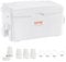 VEVOR Pompa Trituratore 350 W Portata 6000 L/h Prevalenza 7 m Pompa Maceratore per Acque Luride con 3 Ingressi Acqua per Cantina, Macchina per lo Smaltimento delle Acque Reflue della Lavanderia
