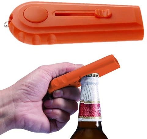 Flaschenöffner Lustig, Kronkorken Pistole, Bierdeckelpistole, Cap Gu-n Flaschenöffner Pistole, Getränkedosen Öffner Für Grillen, Bar Geschenke Für Männer
