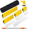 Spatule Enduit,Lame d'écrémage pour cloison sèche,Lame à Lisser en Acier Inoxydable, panneau mural panneau de plâtre mur décoration outil de construction (25 cm, 40 cm, 60 cm,80 cm)