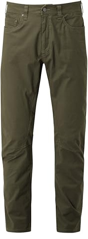 Rab Men's Radius Pants - Lightweight Stretch Trousers for Hiking & Climbing - Army - 34/32-Inch Inseam