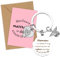 Porte-Clés Cadeau Marraine Cadeau Fete Des Meres Idee Cadeau Anniversaire Femme Anniversaire Remerciement Carte Porte Clefs Cadeaux Bapteme Communion Cadeaux Meilleure Amie Femme Collegue Original