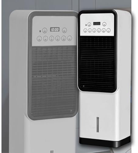 TBGJSYY Aire Acondicionado Portátil Ventilador, Doble Función Frío y Calor Gran Angular 120° Tanque Agua Gran Capacidad 3L Temporizador 1 a 7 Horas para Habitación, Hogar y Oficina