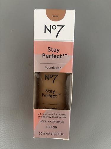 No7 Stay Perfect Foundation, 30ml, Dune