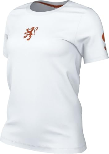 Niederlande Nike Fußball-T-Shirt Für Damen, Weiß, HQ8458-100, L