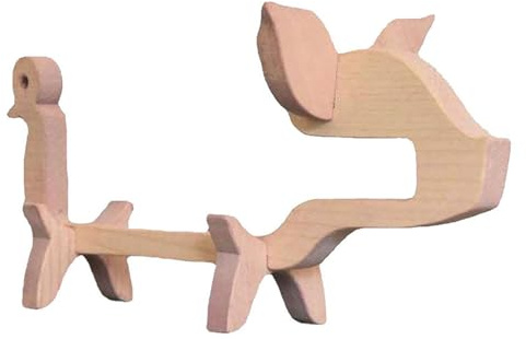 Wooden Wine Racks Animal Wine Bottle Holder Wooden Wine Rack Wine Holder Ornament Novelty Wine Racks Standing Easy To Use A 061254