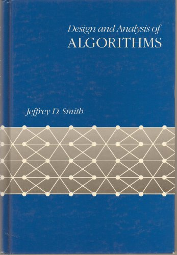Design and Analysis of Algorithms (Computer Science Series)