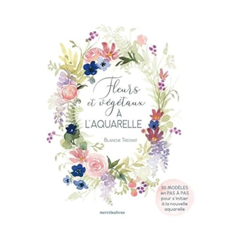 Fleurs et végétaux à l'aquarelle