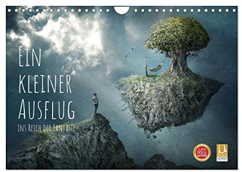 Ein kleiner Ausflug ins Reich der Fantasie (Wandkalender 2026 DIN A4 quer), CALVENDO Monatskalender: Eine andere Welt, märchenhaft, irgendwo zwischen real und surreal (CALVENDO Kunst)