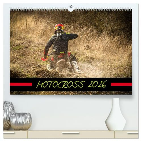 MOTOCROSS 2026 (hochwertiger Premium Wandkalender 2026 DIN A2 quer), Kunstdruck in Hochglanz: Motocross vom Feinsten (CALVENDO Sport)