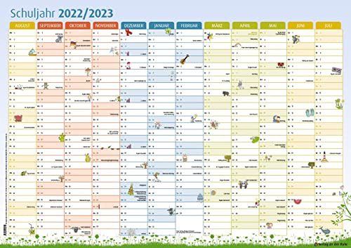 Der Schuljahres-Wandkalender 2022/2023, A1