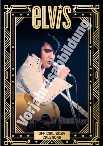 Elvis Posterkalender 2025: Der Foto Wandkalender mit den besten Bildern der Rock 'n' Roll Ikone Elvis Presley. 29,7 x 42 cm.