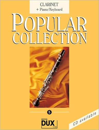 Popular Collection 5: Clarinet Piano/Keyboard
