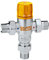 Caleffi 252153 Mitigeur Thermostatique Réglable 3/4'' avec Clapets Anti-retour pour Installations Solaires