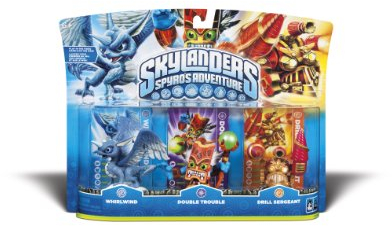 Skylanders Spyro's Adv. Triple Pk (Whirlwind/Dble Trouble/Drill Serg) (#) (Wii/PS3/PC/3DS/X360) /PS3