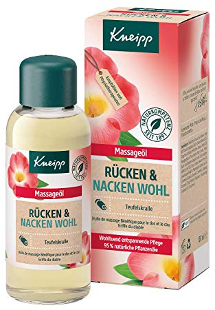 Kneipp Massageöl Rücken & Nacken wohl, 100ml (1er Pack)