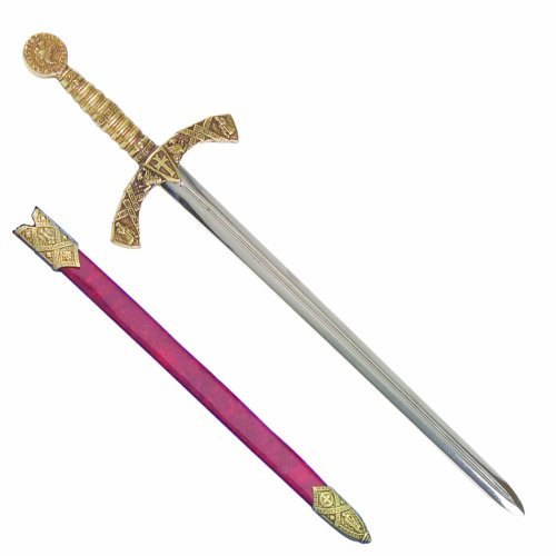Denix Crusader Sword Brieföffner mit Scheide