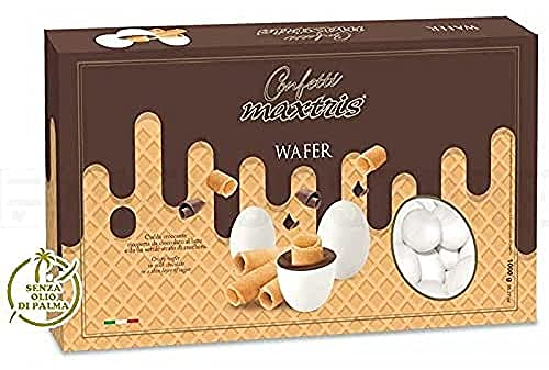 Confetti Maxtris Confetti Italiani Di MANDORLA, Wafer, Cioccolato