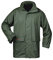 NORWAY PU Regen-Jacke mit Kapuze - oliv grün - Größe: 4XL