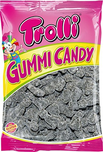 TROLLI- Chats saveur de réglisse - 1000 g