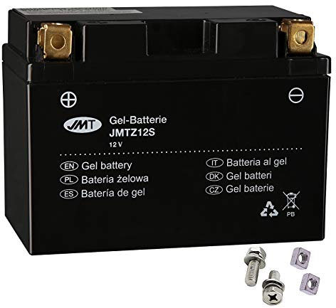 YTZ12S Gel Batterie für NSS 250 A Jazz ABS Baujahr 2001-2004 von JMT