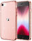 JETech Glitter Case for iPhone SE 3/2 (2022/2020 Edition), iPhone 8/7, 4.7-Inch, Bling Sparkle Shockproof Phone Bumper Cover, Cute Sparkly for Women and Girls (Rose Gold)