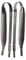 Premium Akkordeongurte Leder, 6cm Schultergurte 60-120 Bass (Rot)