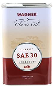WAGNER Classic Motoröl SAE 30, unlegiert 1 L - Einbereichsmotoröl
